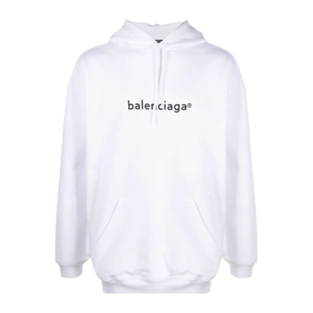 BALENCIAGA White Hoodie XXL